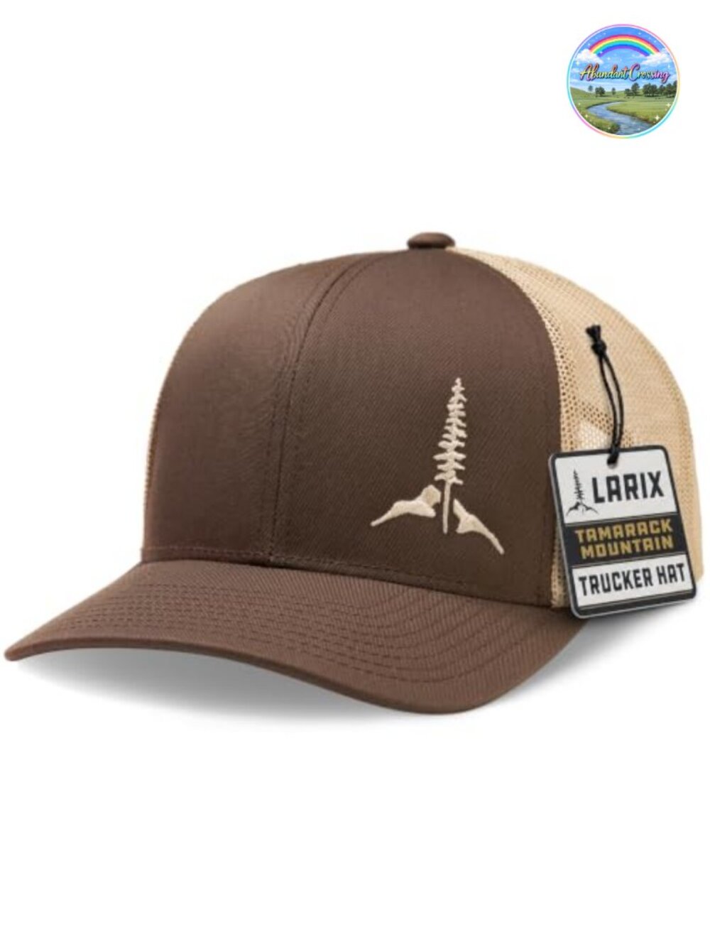Trucker Hat Men Mesh Snapback Mountain Embroidered Baseball Cap